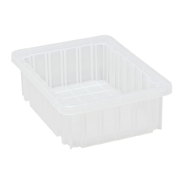 Quantum DG91035CLCS - Dividable Grid Container, 11-7/8"L X 8-1/4"W X 3-1/2"H, Clear