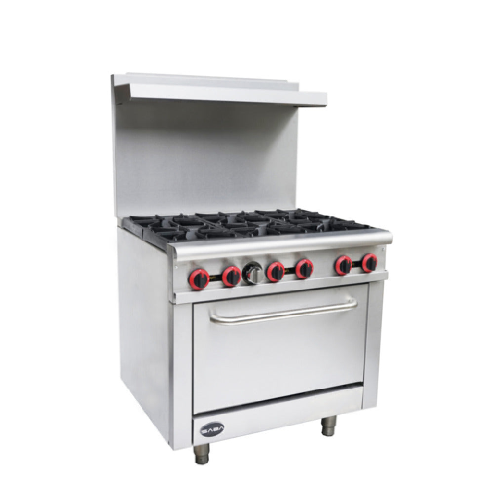 SABA GR-36 Restaurant Range Gas 36"W