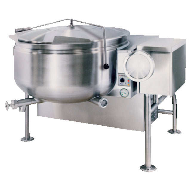 Cleveland KGL40TSH_LP Short Series™ Steam Jacketed Kettle Gas Tilting