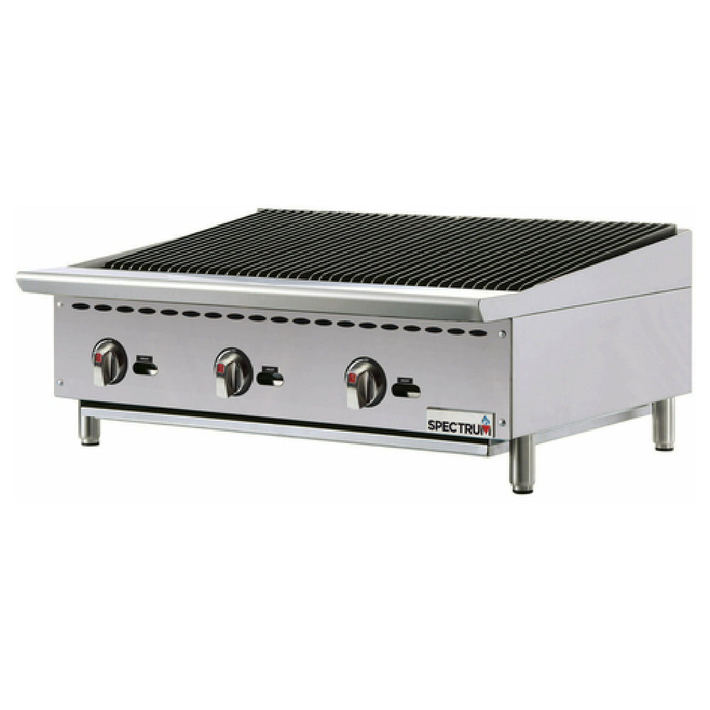 Winco NGCB-36R Spectrum™ Charbroiler Natural Gas Countertop