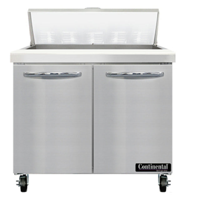 Continental Refrigerator SW36N10 Sandwich Unit 36"W 10.3 Cu Ft Capacity