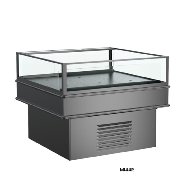 Structural Concepts MI48R Oasis® Refrigerated Self-Service Island Mobile 98-1/8"W X 48-1/2"D X 39-1/8"H