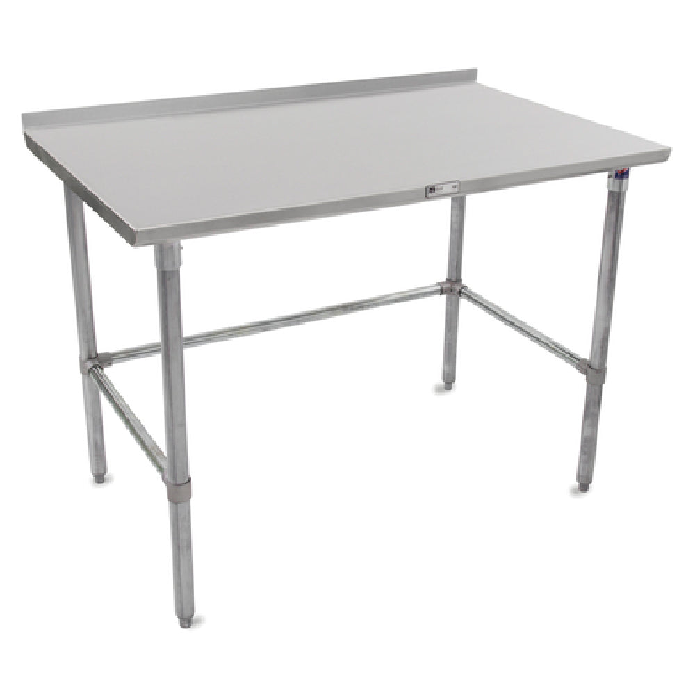 John Boos ST6R1.5-3072GBK-X Work Table 72"W X 30"D 16/300 Stainless Steel Top With 1-1/2"H Rear Up-turn