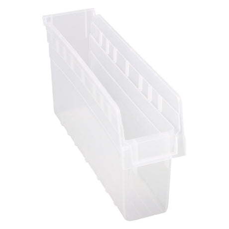 Quantum QSB803CLCS - Economy Shelf Bin, Nesting, 4-1/8"W X 17-7/8"L X 8"H