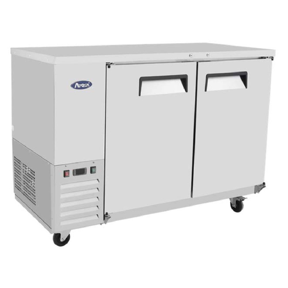 Atosa SBB48GRAUS1 Atosa Back Bar Cooler Shallow Depth Two-section