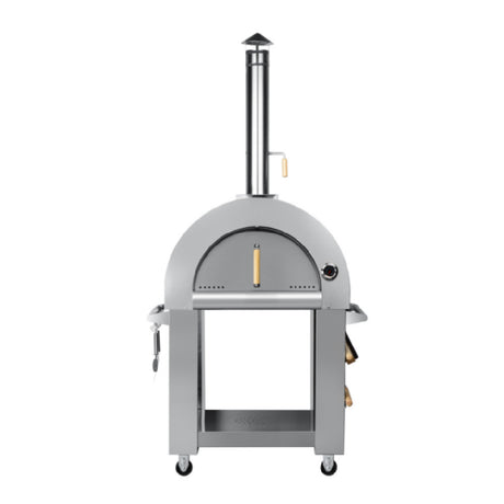 Koolmore KM-OKS-WFPO Residential Wood Fired Pizza Oven 32"W Flue Tamper Control