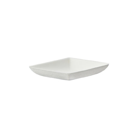 PacknWood 210BCHIC65F - Bio N Chic Mini Sugarcane Plate (No Added PFAs), 2.5"L X 2.5"W