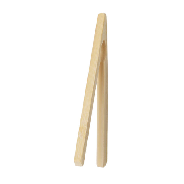 Harold Import Co. 43211 HIC Toast Tongs 6-3/4" Bamboo