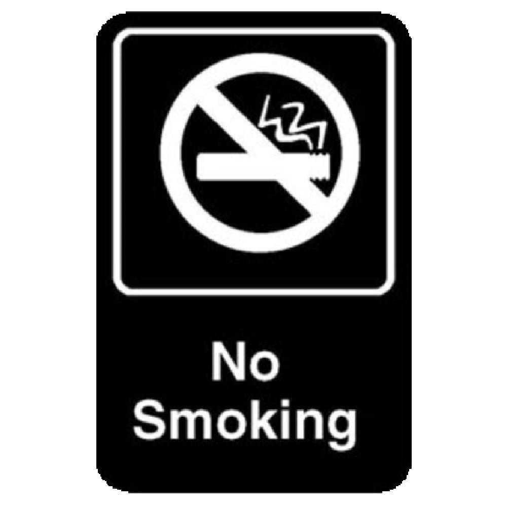 Franklin Machine Products 280-1164 Sign "No Smoking" 6" X 9"