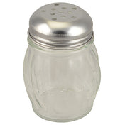 Franklin Machine Products 137-1631 Cheese Shaker 6 Oz Swirl Glass Jar