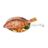 Bon Chef 5037PLUM - Skillet, 7-1/8" X 9-7/8", Oval