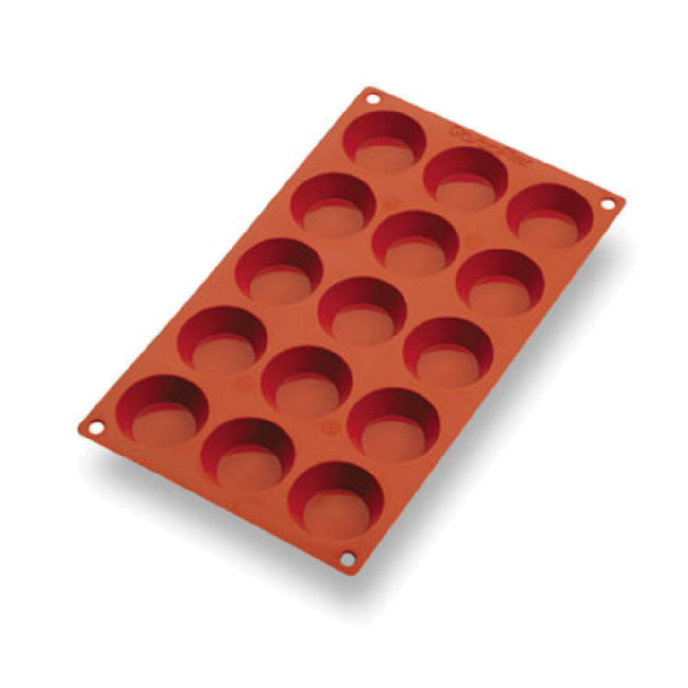 Matfer 257925 Gastroflex® Mini Tart Mold 15 Per Sheet 2" Dia. X 9/16"H Mini Tarts