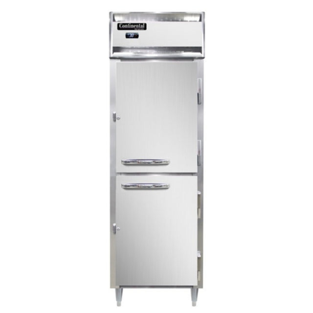 Continental Refrigerator D1RNSSPTHD-SD-GD Designer Line Refrigerator 21 Cu. Ft. Capacity
