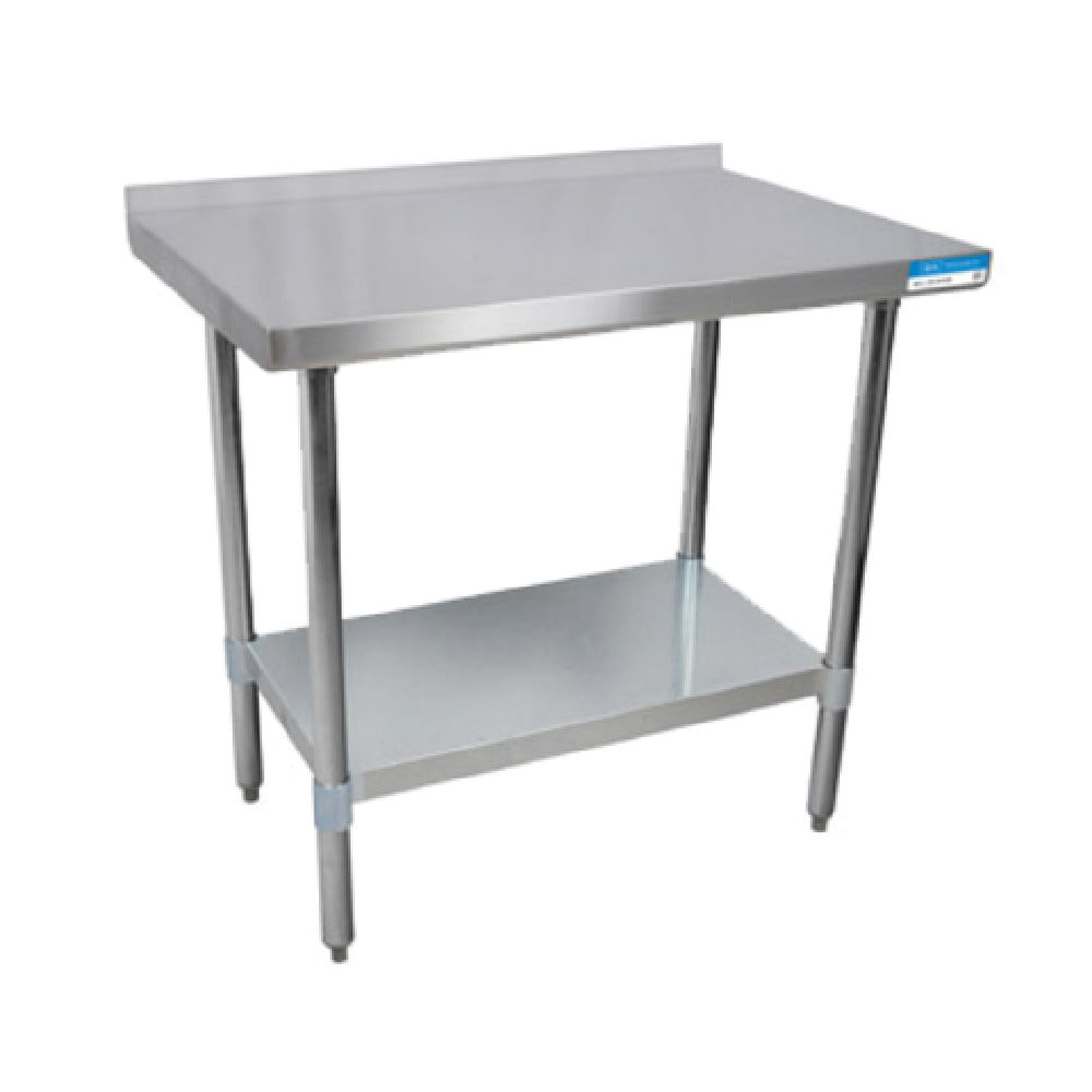 BK Resources VTTR-3630 Work Table 36"W X 30"D 18/430 Stainless Steel Top