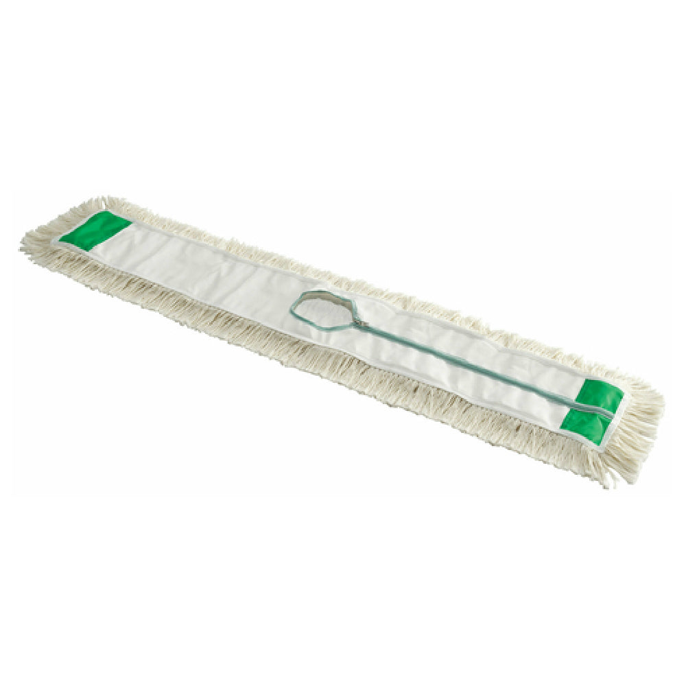 Winco DM-36H Replacement Dust Mop Head 36" X 5" Zipper Closure