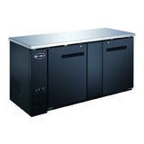 SABA SBB-27-69B Back Bar Cooler Two-section 69-1/8" W