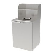 GSW USA S-WRA Waste Receptacle 27 Gallon Top Tray Shelf