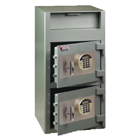 Blue Air BSD2EE Bull Safe Depository Safe Digital Lock System Two Compartment