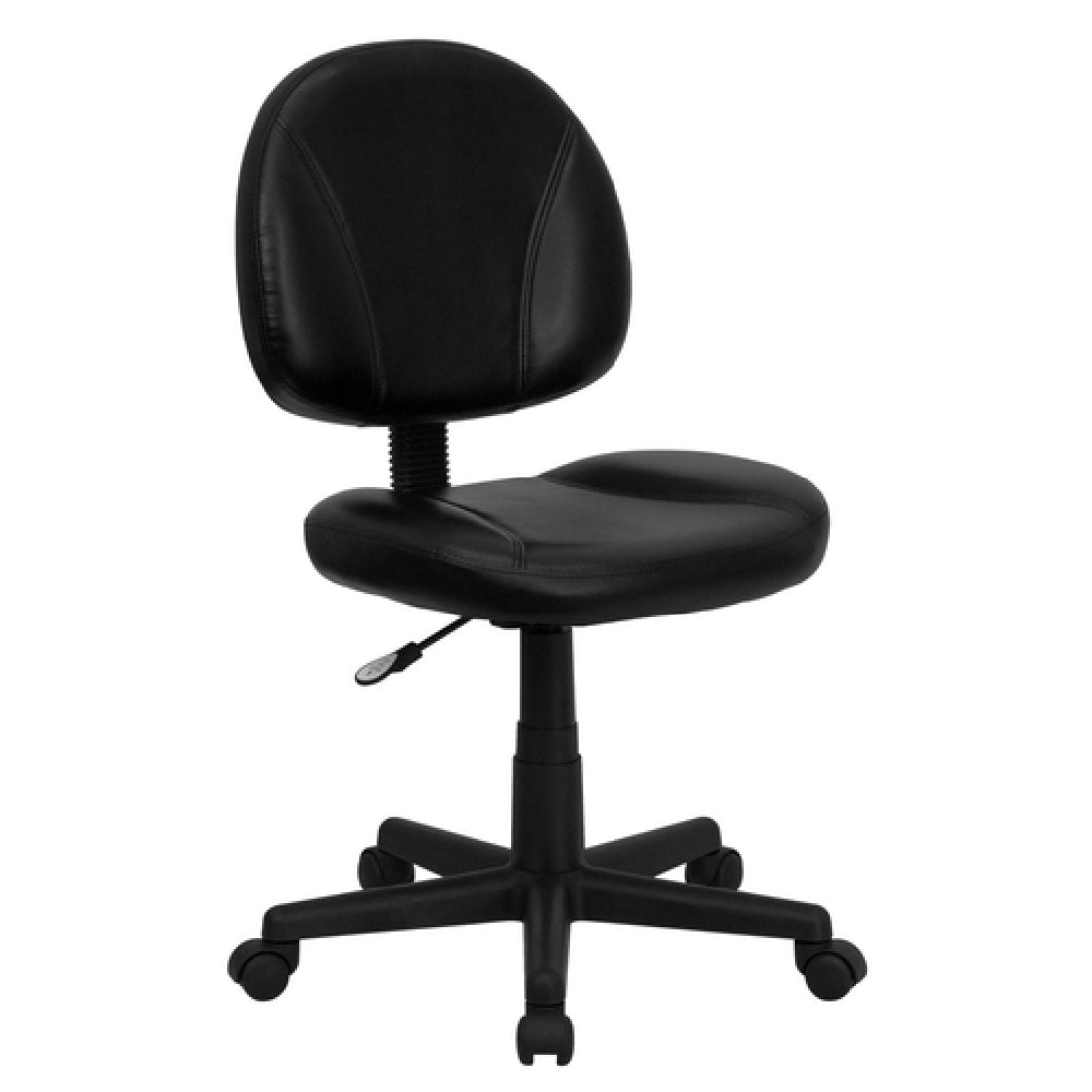 Flash Furniture BT-688-BK-GG Ergonomic Swivel Task Chair 34" To 38-1/2" Adjustable Height