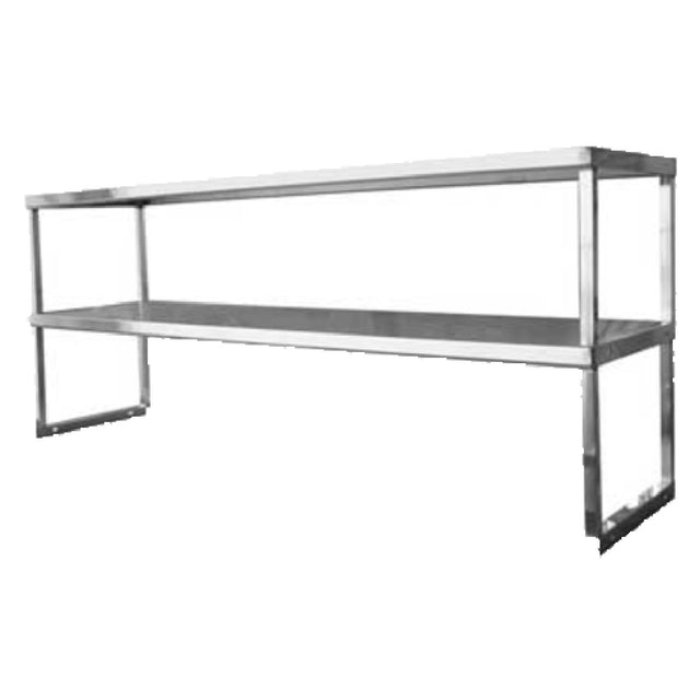 GSW USA DS-1672 Double Overshelf Standard 72"L X 16"W X 30"H O.A.