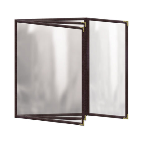 Risch TETBQ 8.5X11-NYLON Deluxe Sewn Nylon Menu Cover (specify Color) 8-1/2" X 11"