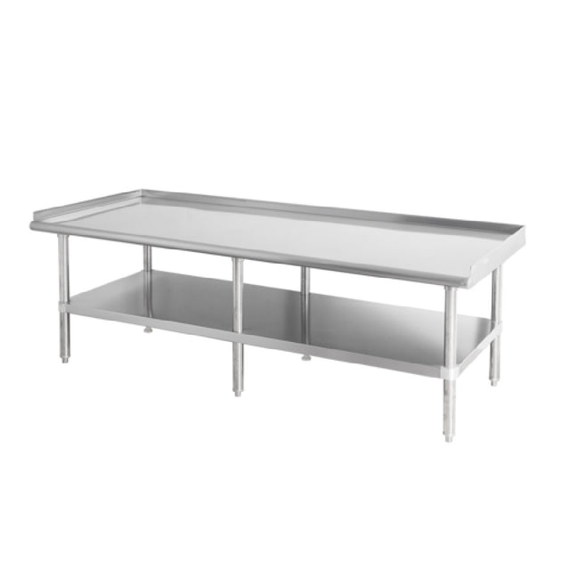 Sapphire Manufacturing SMES-3084G Equipment Stand 84"W X 30”D 16/400 Stainless Steel Reinforced Top