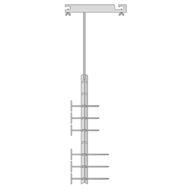 Rational 8710.1065 Additional Spit For Second Lamb Or Suckling Pig For 20 Full Size Models Only (cart Not Included) (special Order Item)