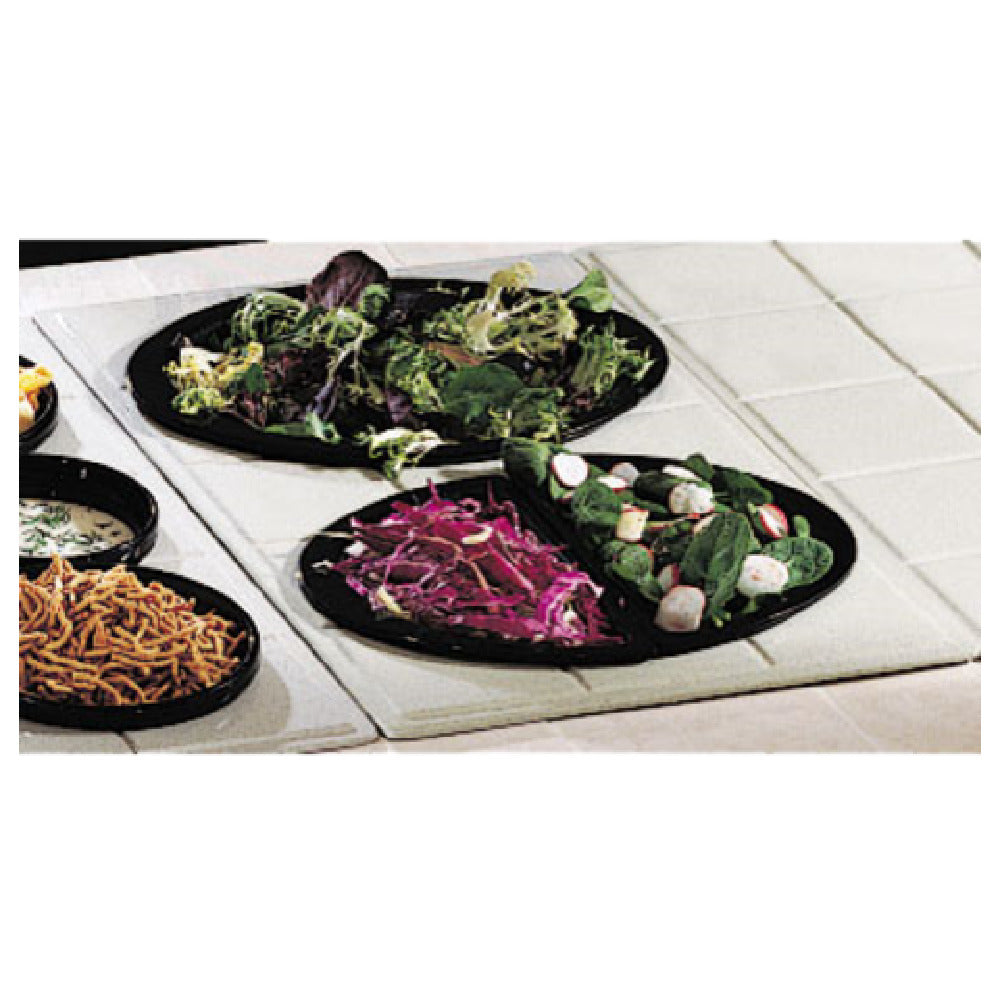 Bon Chef 960025103DKBLU - Tile Tray, Custom Cut, 13" X 21-3/8"