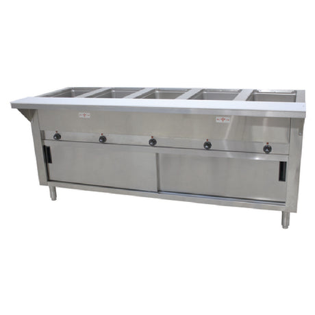 Advance Tabco HF-5E-240-DR Hot Food Table Electric 77-3/4"W X 30-5/8"D X 34-1/8"H