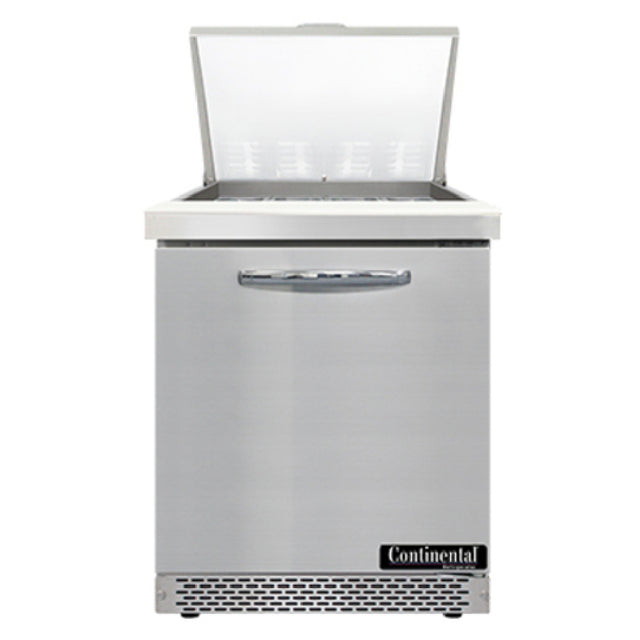 Continental Refrigerator SW27N12M-FB Mighty Top Sandwich Unit Front Breather 27"W