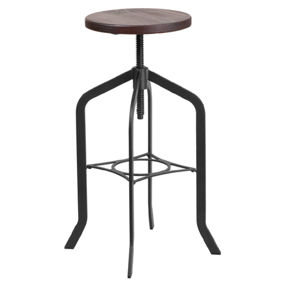 Flash Furniture ET-BM3732-30-GG Swivel Bar Stool 30"H Backless