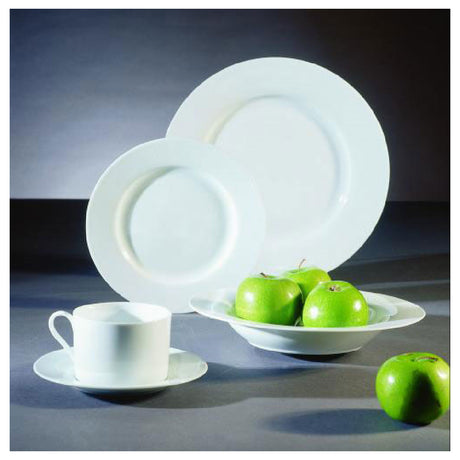 10 Strawberry St ZW-9 - Can Cup & Saucer Set, 8 Oz., Microwave/dishwasher Safe