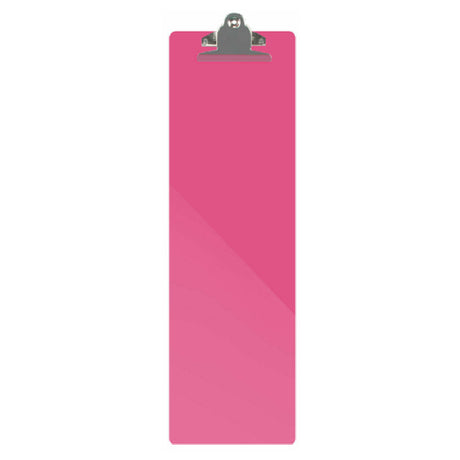 Menu Solutions ACRCLP-BD Menu Board Holds 4-1/4" X 14" Insert Frosted Back