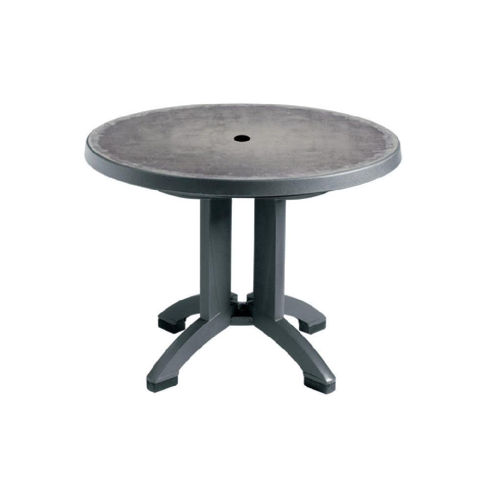 Grosfillex US921002 Aquaba Outdoor Table 38" Dia. Round