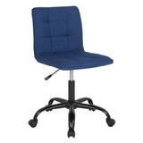 Flash Furniture DS-512C-BLU-F-GG Sorrento Home And Office Task Chair Fabric Blue