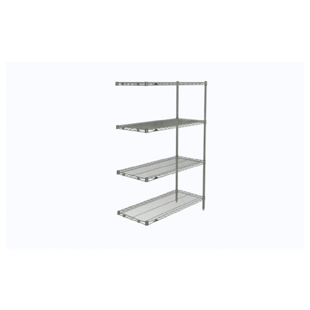 Metro AN346C Super Erecta® Add-On Shelving Unit 42"W X 18"D X 63"H (4) Wire Shelves