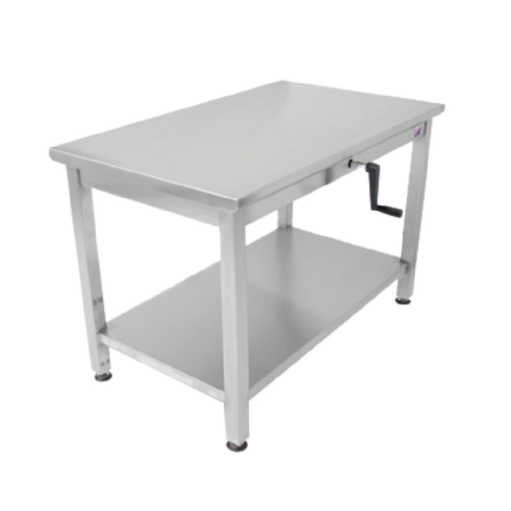 John Boos LT6-3072SSW-X ADA Work Table With Adjustable Height 72"W X 30"D