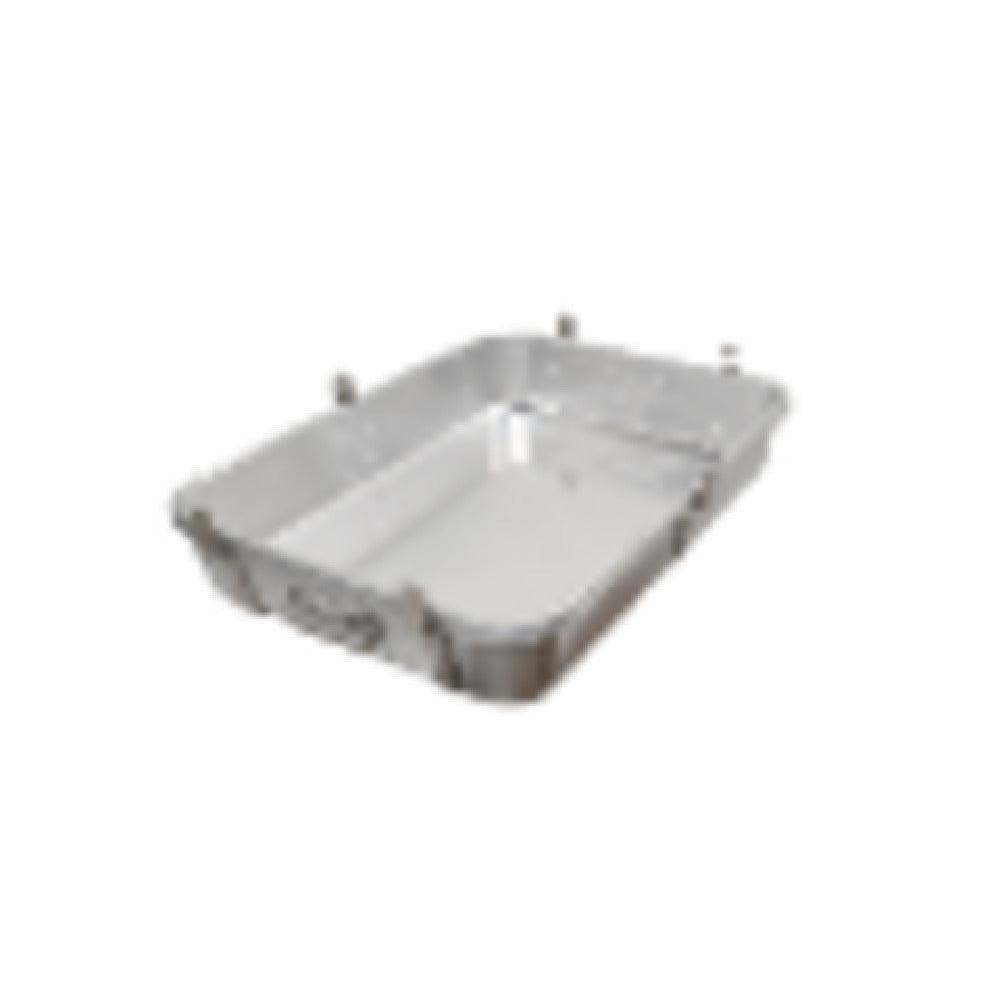 Omcan 81207 (81207) Double Roaster Pan 24" X 18" X 4" Deep 10-Gauge (2.5 Mm)