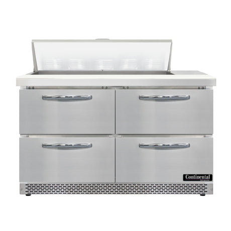 Continental Refrigerator D48N10-FB-D Designer Line Sandwich Unit Front Breather