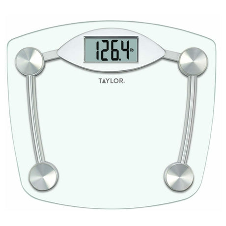 Taylor 75064192 Digital Bath Scale 400 Lb Capacity High Tempered