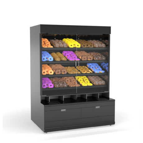 Hussmann DPPC-57-77-W - Delight Pastry Display Case, C Series, 57"W X 77"H X 39"D