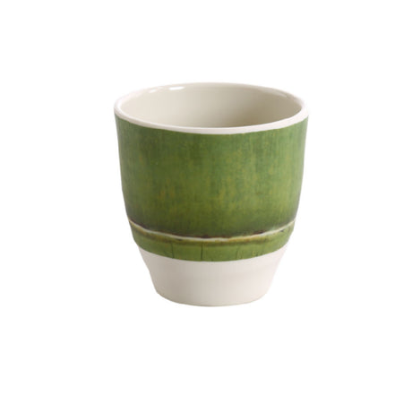 Yanco BA-001 Bamboo Style Tea Cup 7 Oz. 3" Dia. X 3"H