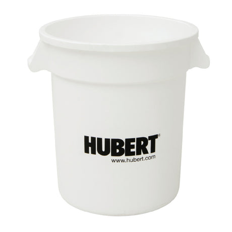 Hubert 27626 - HUBERT® 10 Gal Grey Plastic Commercial Trash Receptacle - 17 2/5"L X 15 2/5"W X 17 3/10"H