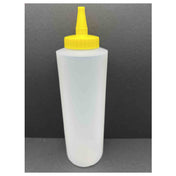 Buccaneer Container Corp 2012012070 (Buccaneer) Squeeze Bottles 12 Oz. Natural HDPE