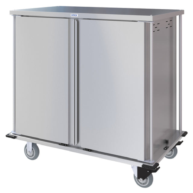 Dinex DXPTQC2T2D32 TQ Compact Meal Delivery Cart (2) Door 2-compartment