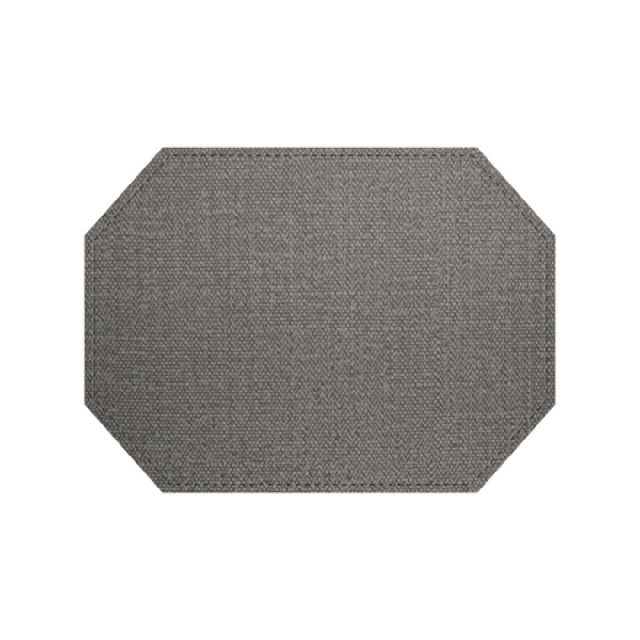Risch PLACEMATDXOCT-MILAN 15X11 Milan Simulated Woven Vinyl Premium Sewn Placemat (specify Color)