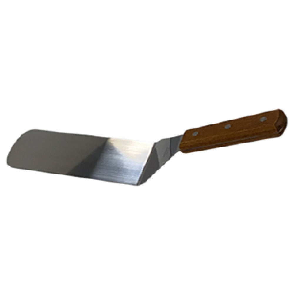 Town 34981 Hamburger Turner Wooden Handle. Blade Length: 9.5” Overall Length: 14”