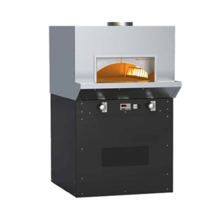 Wood Stone WS-BL-4355RFG-LR Bistro Stone Hearth Pita Oven Dual Radiant Gas Flames
