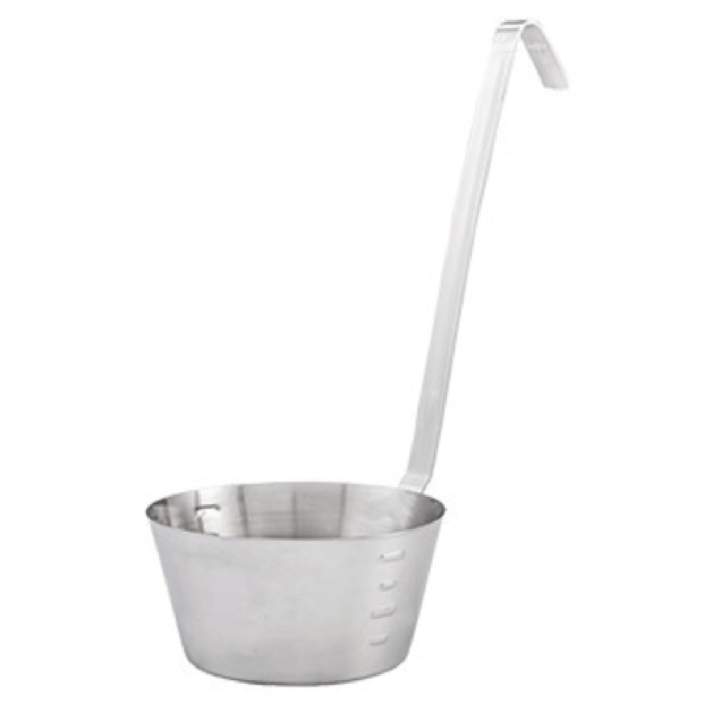 Winco SHHD-1 Hooked Handle Dipper 1 Qt. 12" Handle