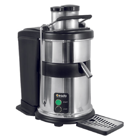 Juicernet by Mulligan Associates ES900 Ceado Fruit And Vegetable Extractor Automatic Pulp Ejection Safety Locking Arm